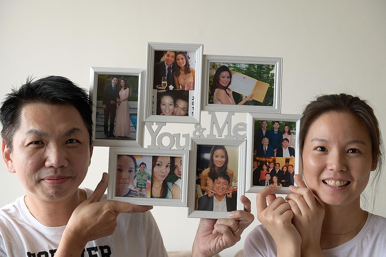 Mr Ken Lai, 49, and his China-born wife Xu Xueling, 26. They have been together for five years, and their relationship is still going strong as they make it a point to always communicate and talk things out, said Mr Lai.