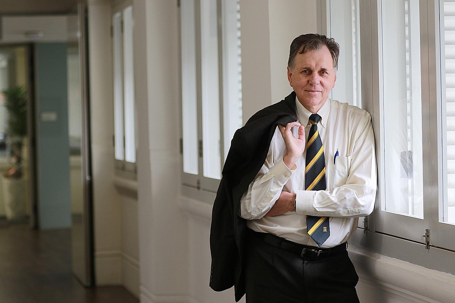 Prof Marshall says Singapore is fertile ground for further research on the bacterium that affects nearly half of the world's population.