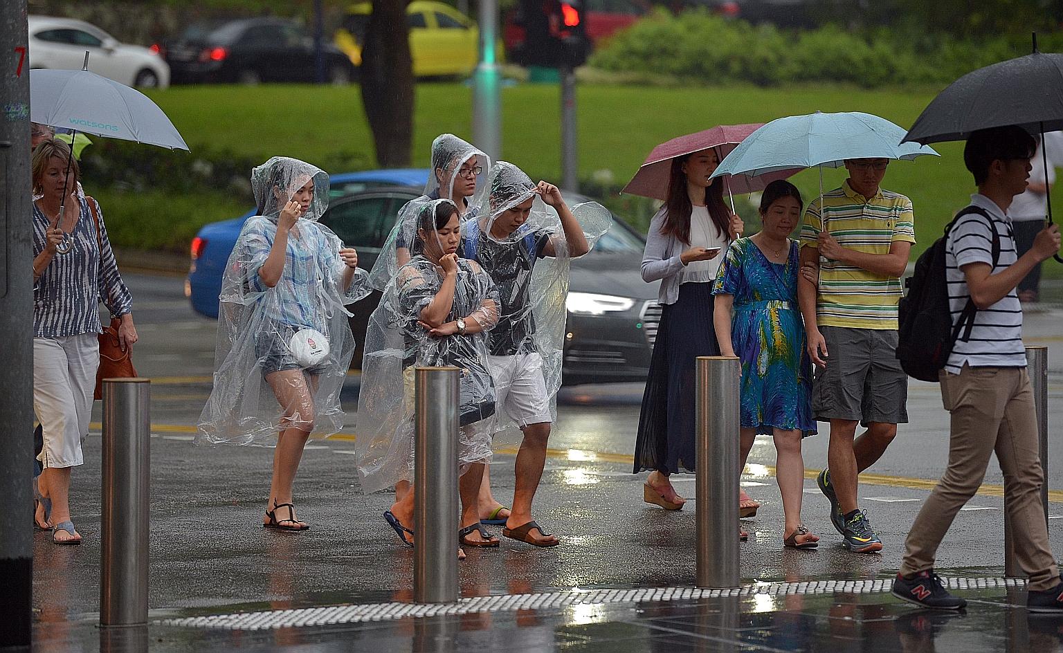 November is usually the second wettest month of the year, but rainfall is likely to be even higher than normal this month, with thundery showers forecast mostly in the afternoon and evening on six to eight days.