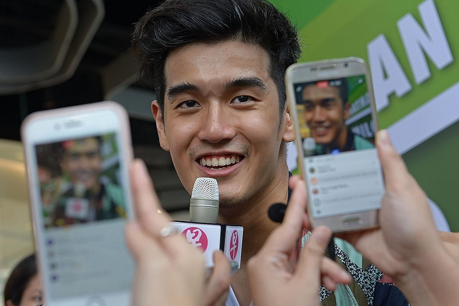 Nathan Hartono broke into the mainstream here only after he came in second in the hit Chinese TV singing contest Sing! China.