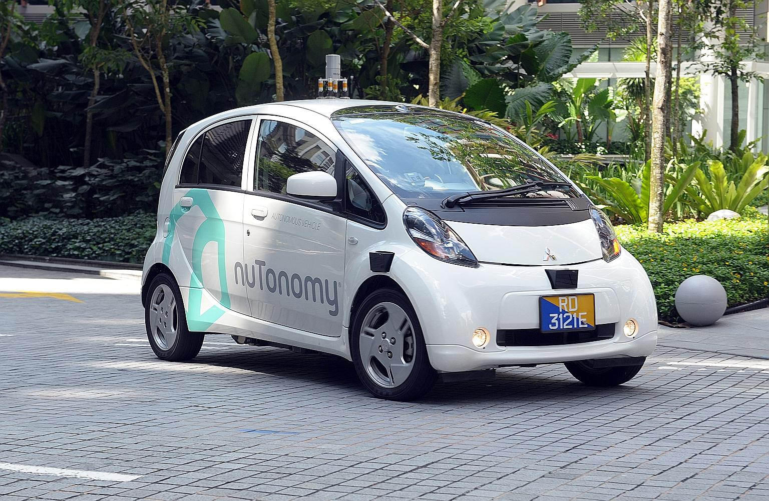 nuTonomy has resumed trials of its autonomous vehicles in one-north.