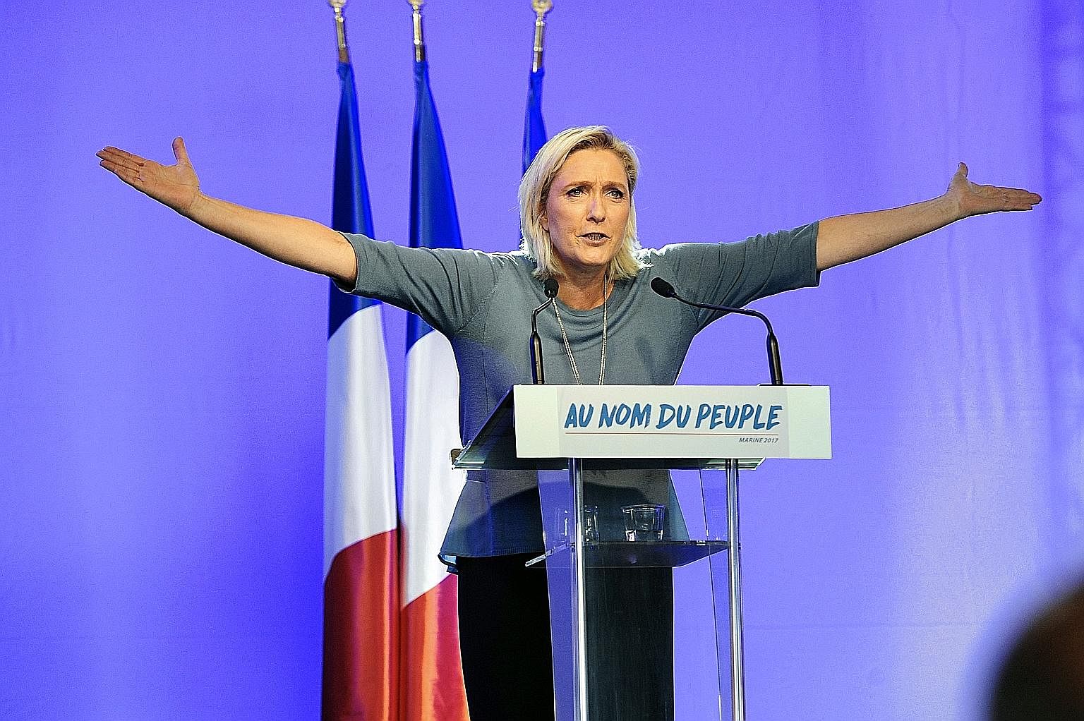 In contrast, Ms Le Pen is a twice-divorced mother of three. As a child, she survived a bomb attack and later, her mother's abandonment. She went on to transform the National Front, a party her father founded, from a fringe movement, which acted as a 