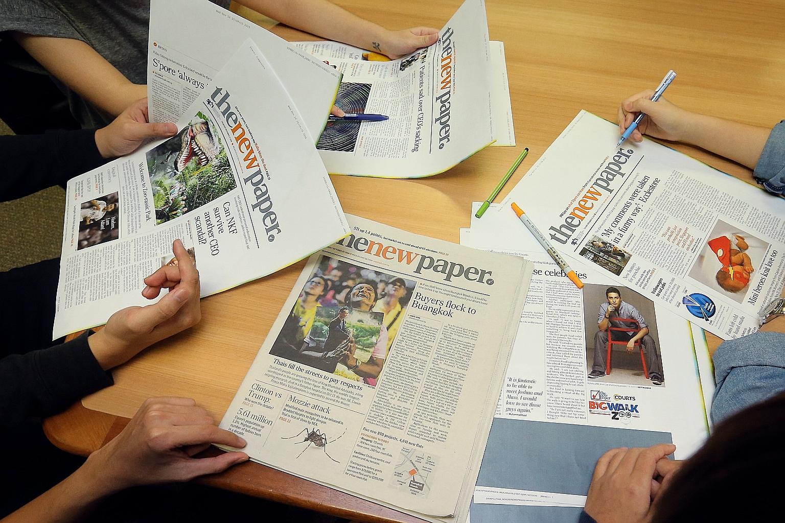 The revamped The New Paper will provide more of the news that matters, for free. It will create content catered to professionals, managers, executives and businessmen.