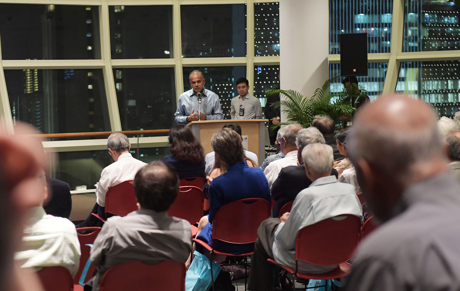 At the launch of the book, E. W. Barker: The People's Minister, Law Minister Shanmugam praised Mr Barker's ability in crafting the Separation Agreement that has stood the test of time and has never been challenged in court or in an international tribunal.