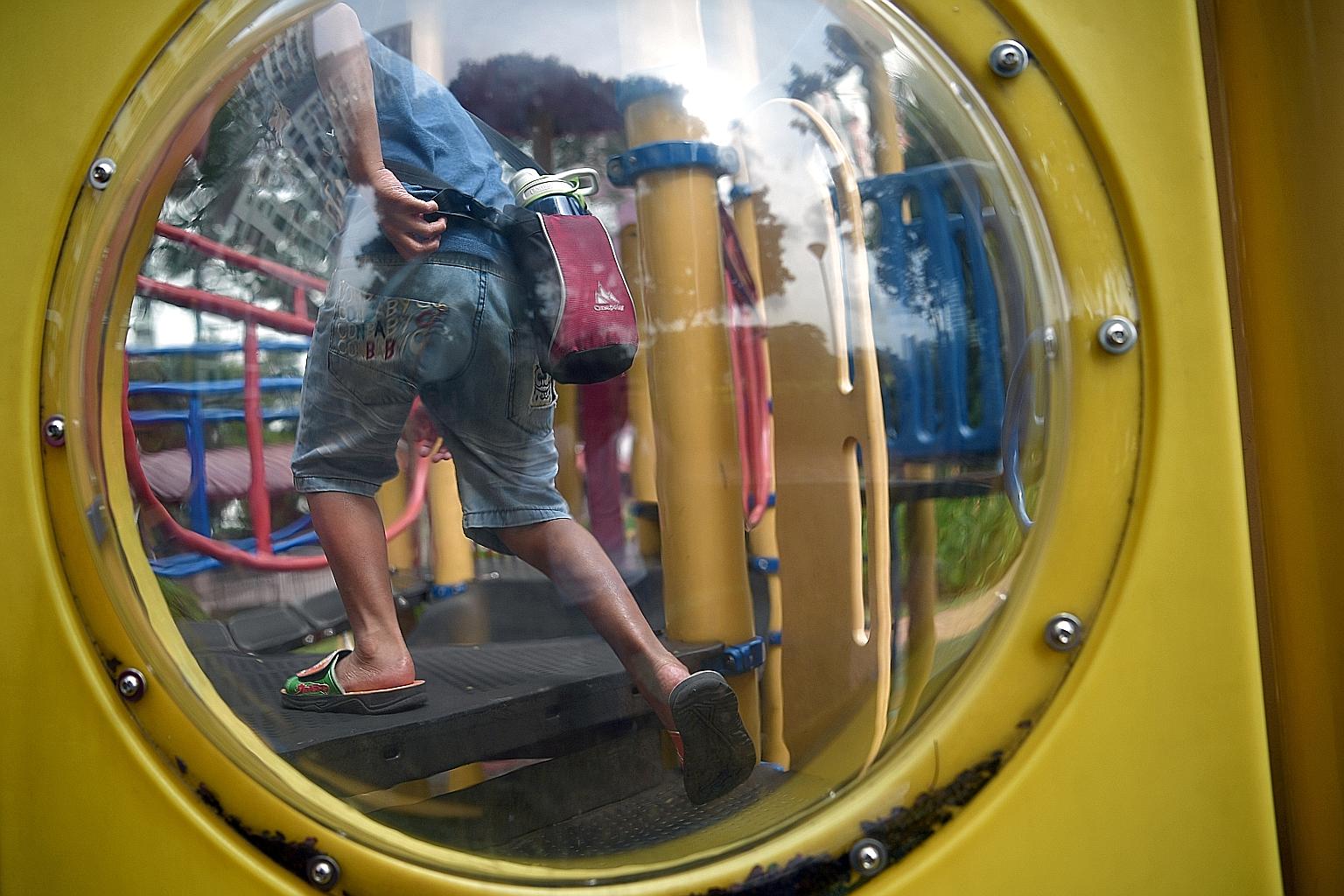 Javier, nine, as seen on Nov 26. He was a successful recipient of a haploidentical transplant from his father. His parents had been ruled out before in a previous transplant that led to a bone infection. The relatively new transplant method allows vi
