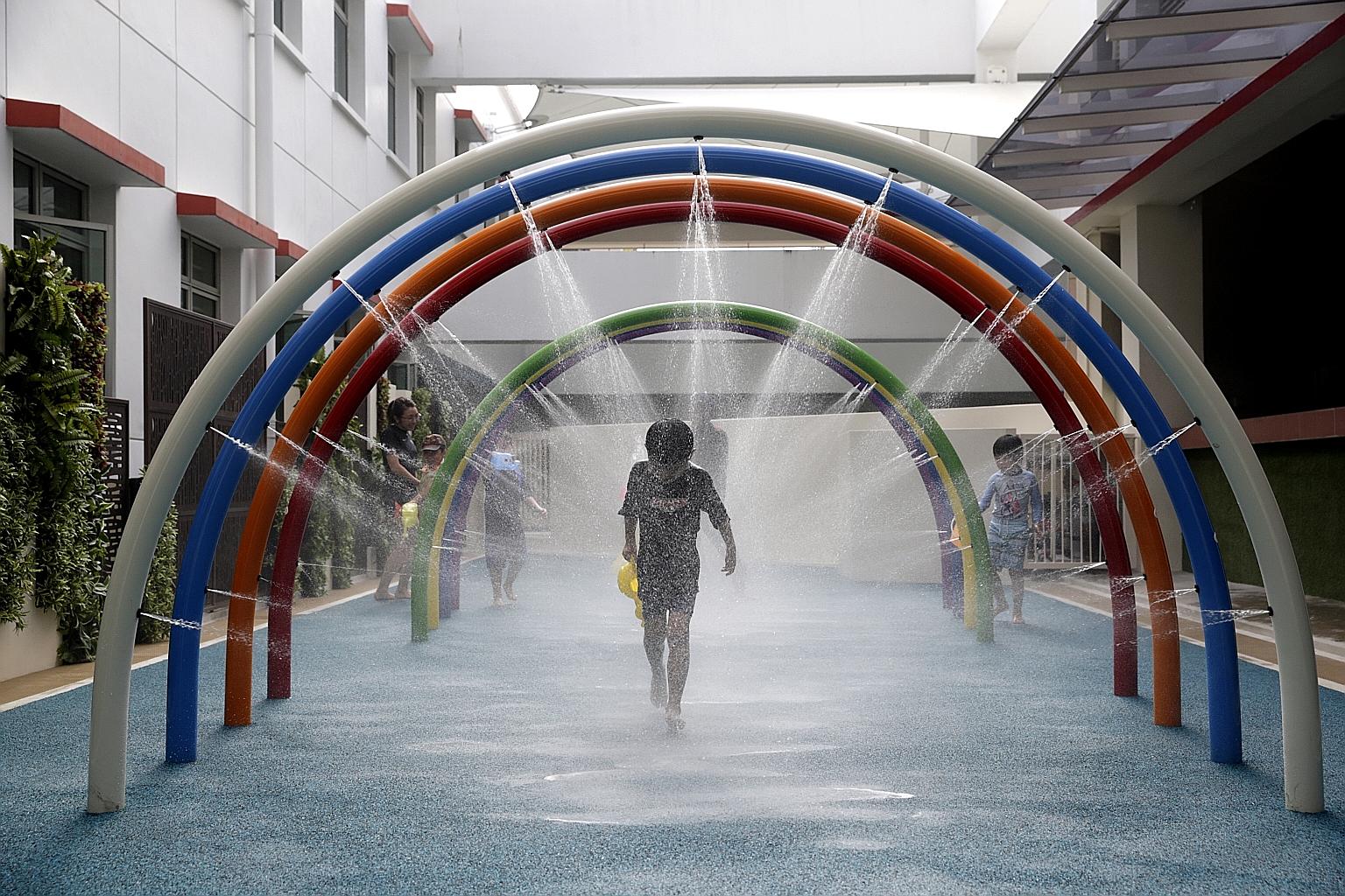 An expert panel is looking into the finer details of implementing compulsory education for children with special needs. At AWWA School, an all-weather sensory playground for children with special needs (above) stimulates different faculties of the bra