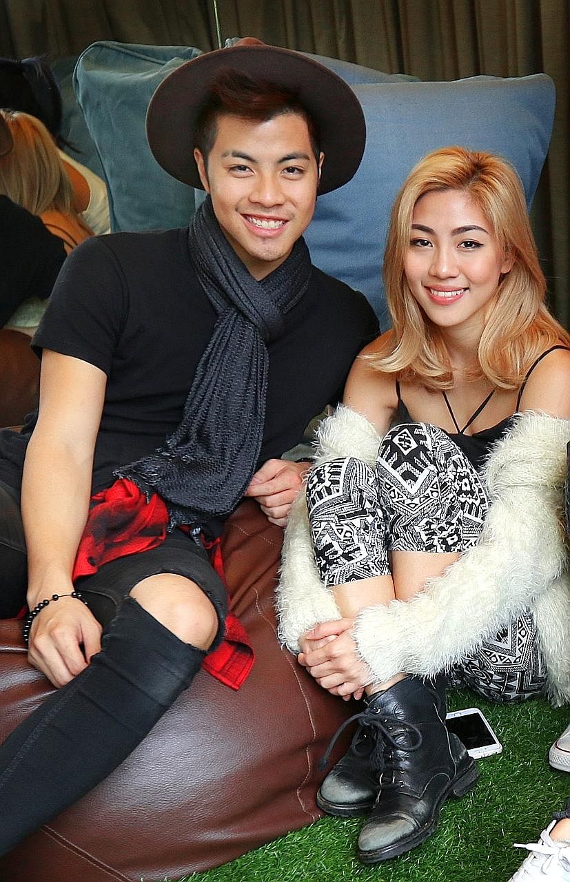 Benjamin Kheng, 25, and sister Narelle, 22, of indie band The Sam Willows .