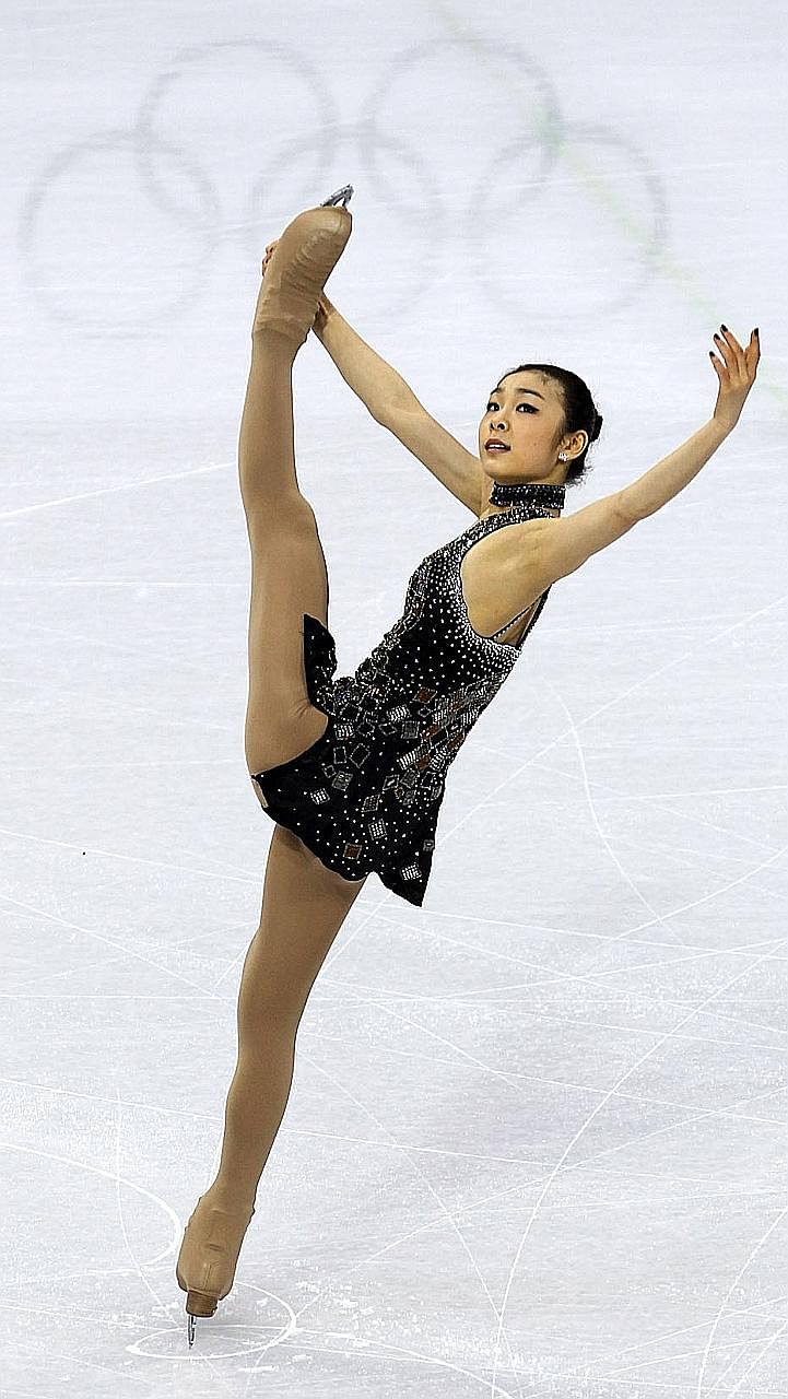 Dr Choi Woo Jung (left) says the Kwangdong Hospital of Traditional Korean Medicine draws 1,500 foreign patients a year. Korean traditional medicine includes the use of acupuncture which figure skater Kim Yuna (above, left) used to treat her back pain