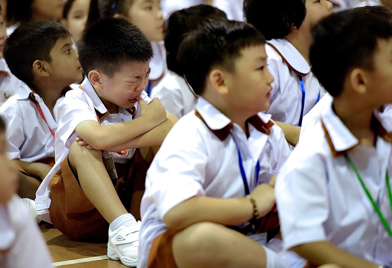 Some children may need more time to adjust to a new routine and environment.