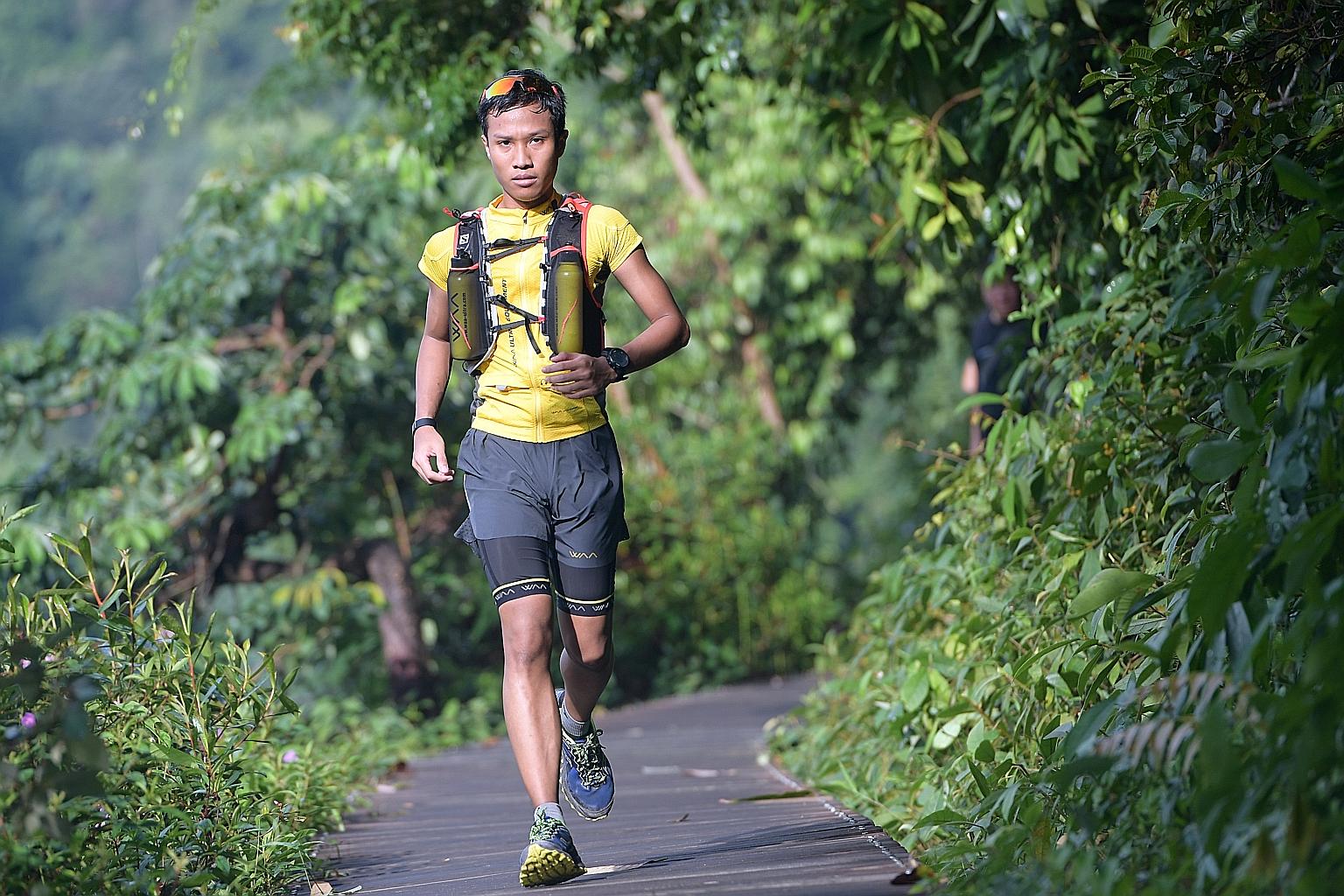 Running has expanded Mr Azlan's social network.