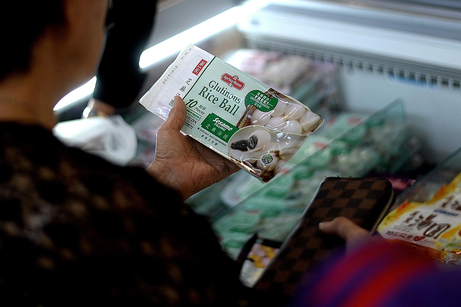Tang yuan is a dish made with glutinous rice flour, stuffed with sweet or savoury fillings, and served in syrup or broth. It is traditionally served on the day of the winter solstice.
