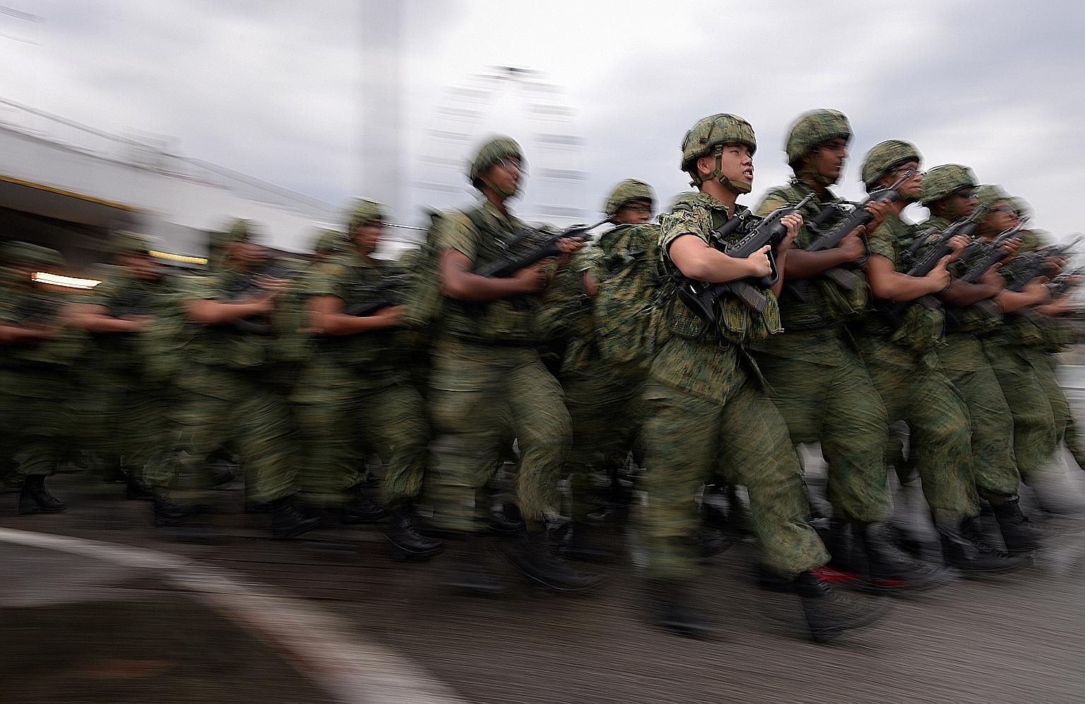 The Singapore Armed Forces has taken on domestic security and is no longer just a conventional fighting force.