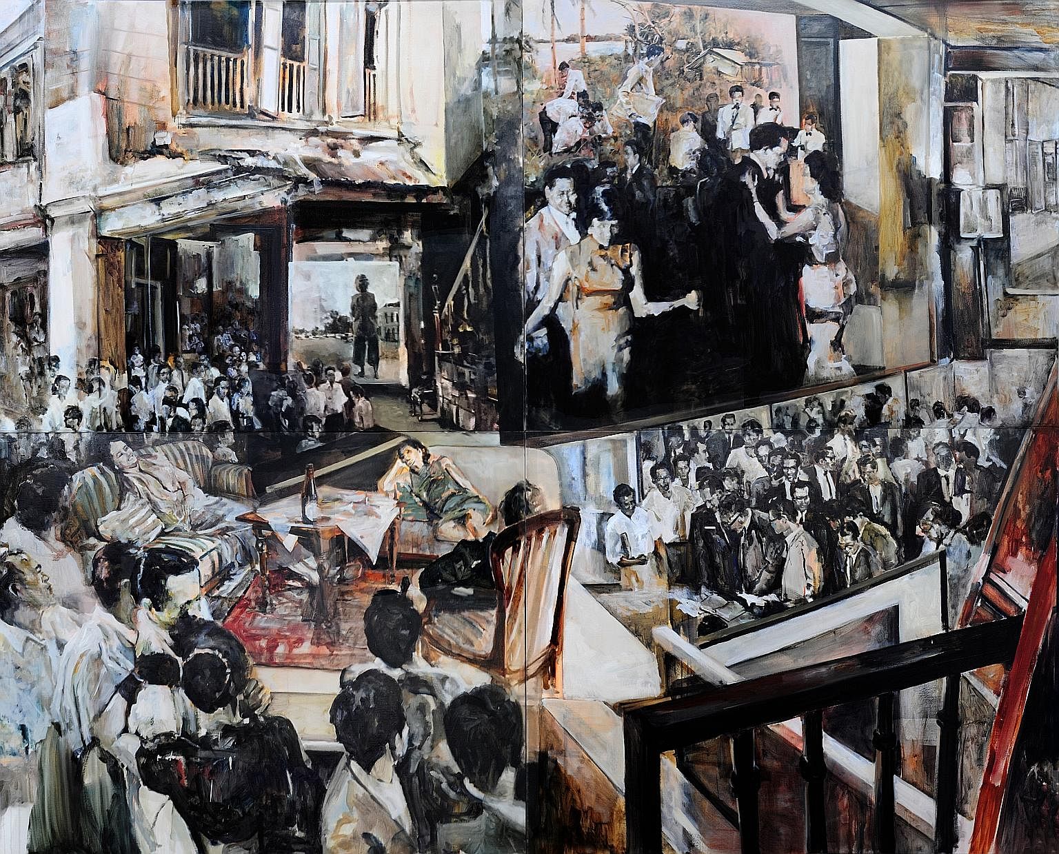 The Vernissage by Hilmi Johandi (above), in The City Book.