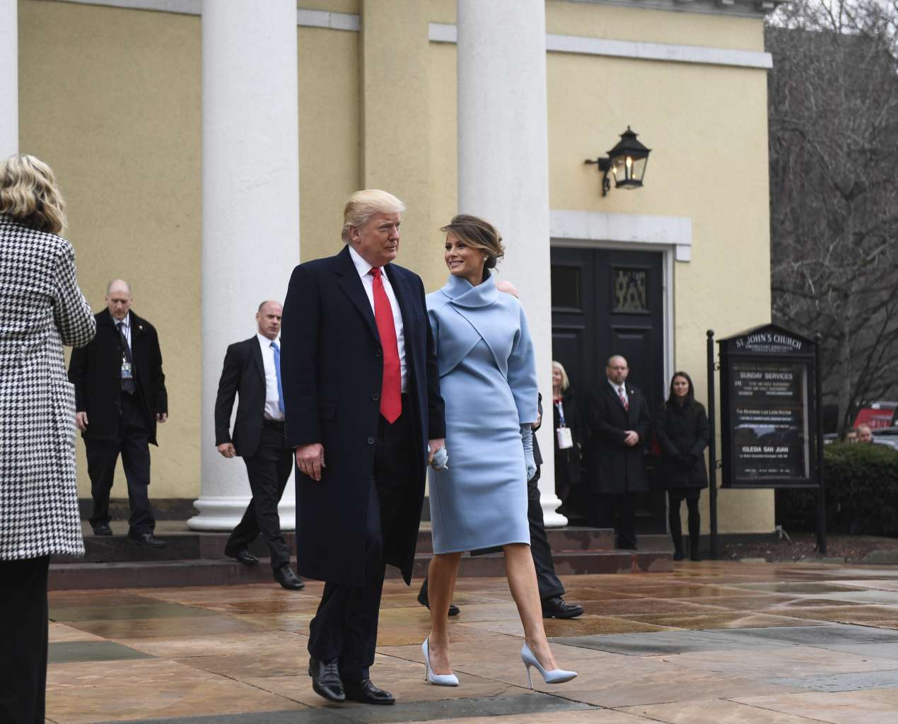 Melania Trump channels Jackie-O in Ralph Lauren | The Straits Times Melania Trump channels Jackie-O in Ralph Lauren | The Straits Times