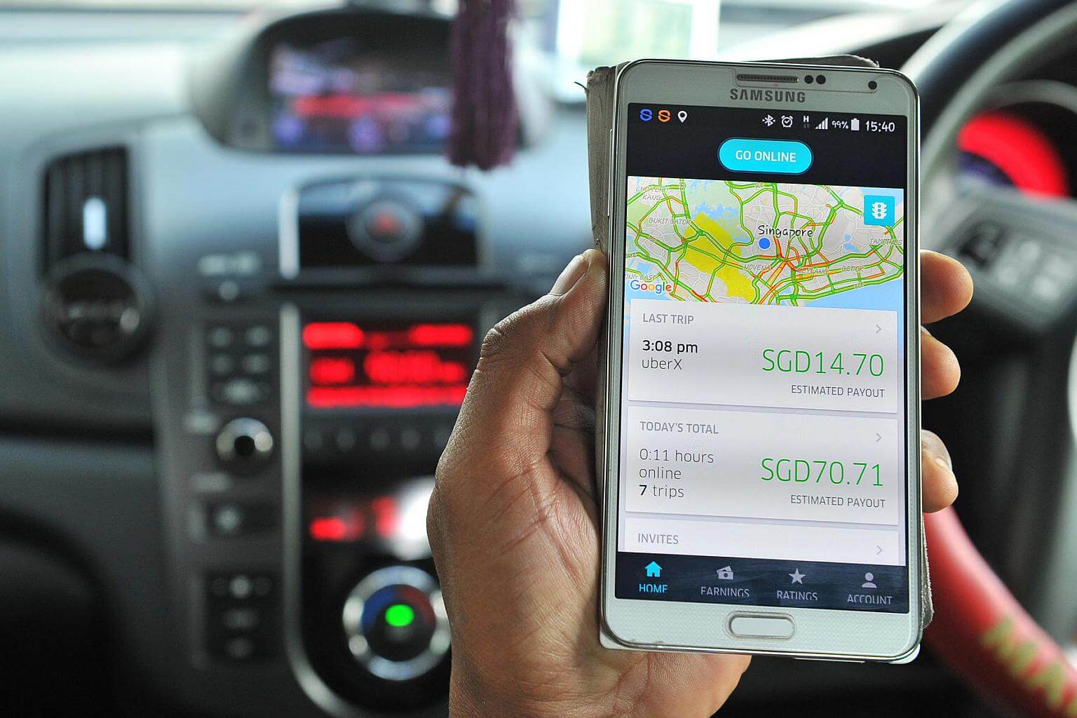 Uber Grab Driver Commuters more satisfied with Uber, Grab than taxis: Public Transport ...