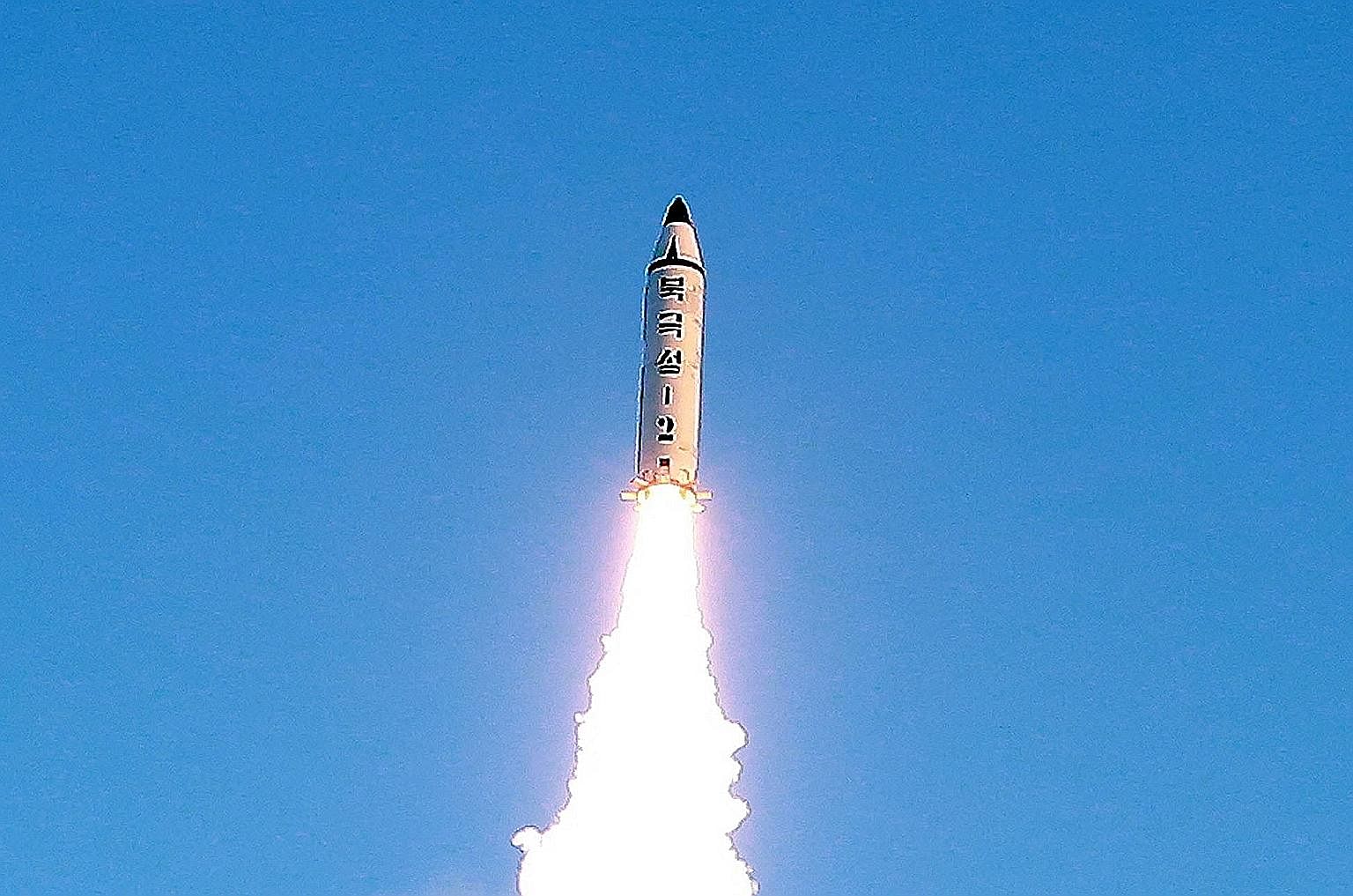 Earlier this month, North Korea tested a new ballistic missile.