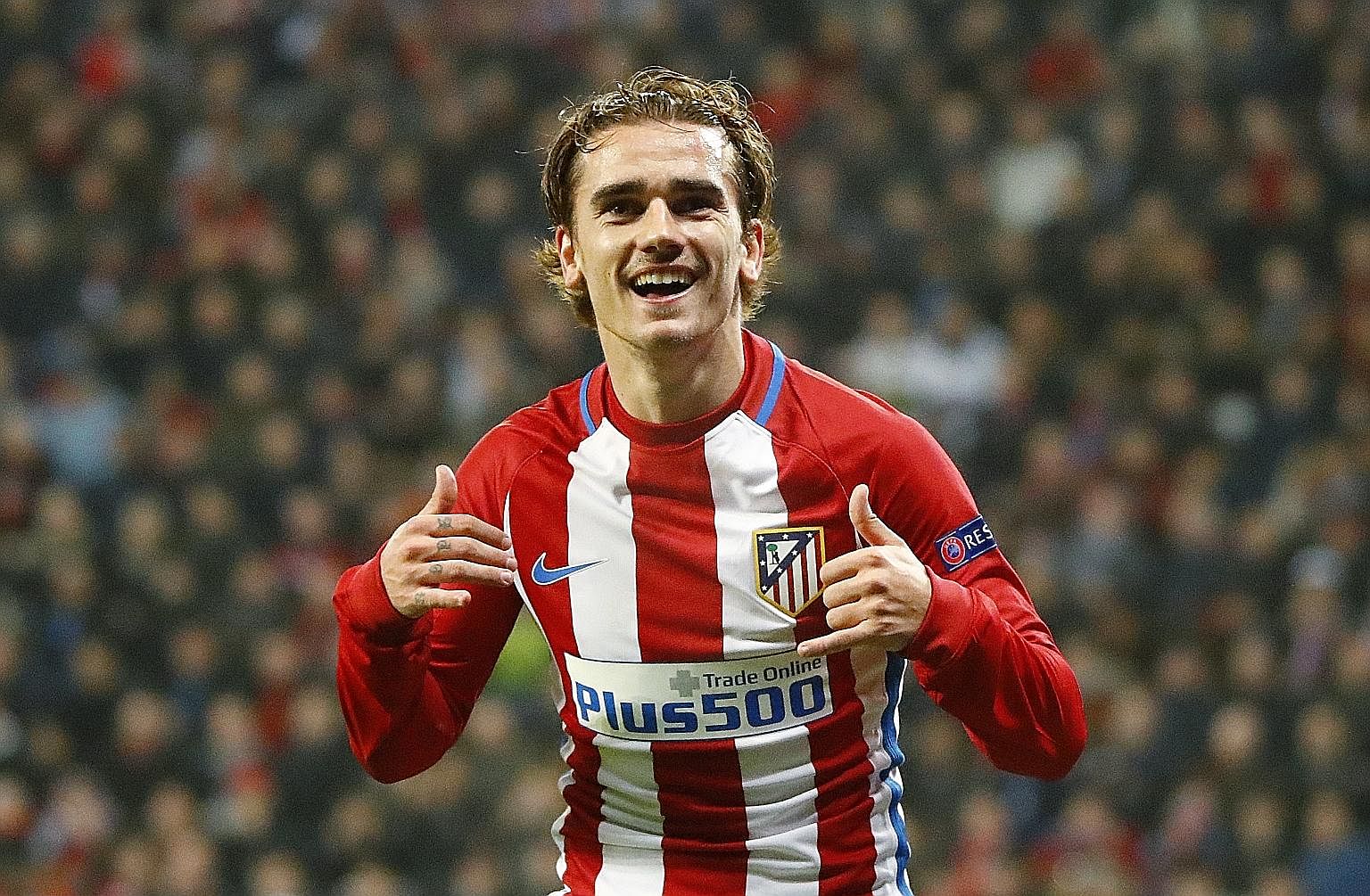 Atletico Madrid and France striker Antoine Griezmann is heavily linked with a move to Manchester United in the summer. His arrival is likely to result in United skipper Wayne Rooney leaving the English giants for China.
