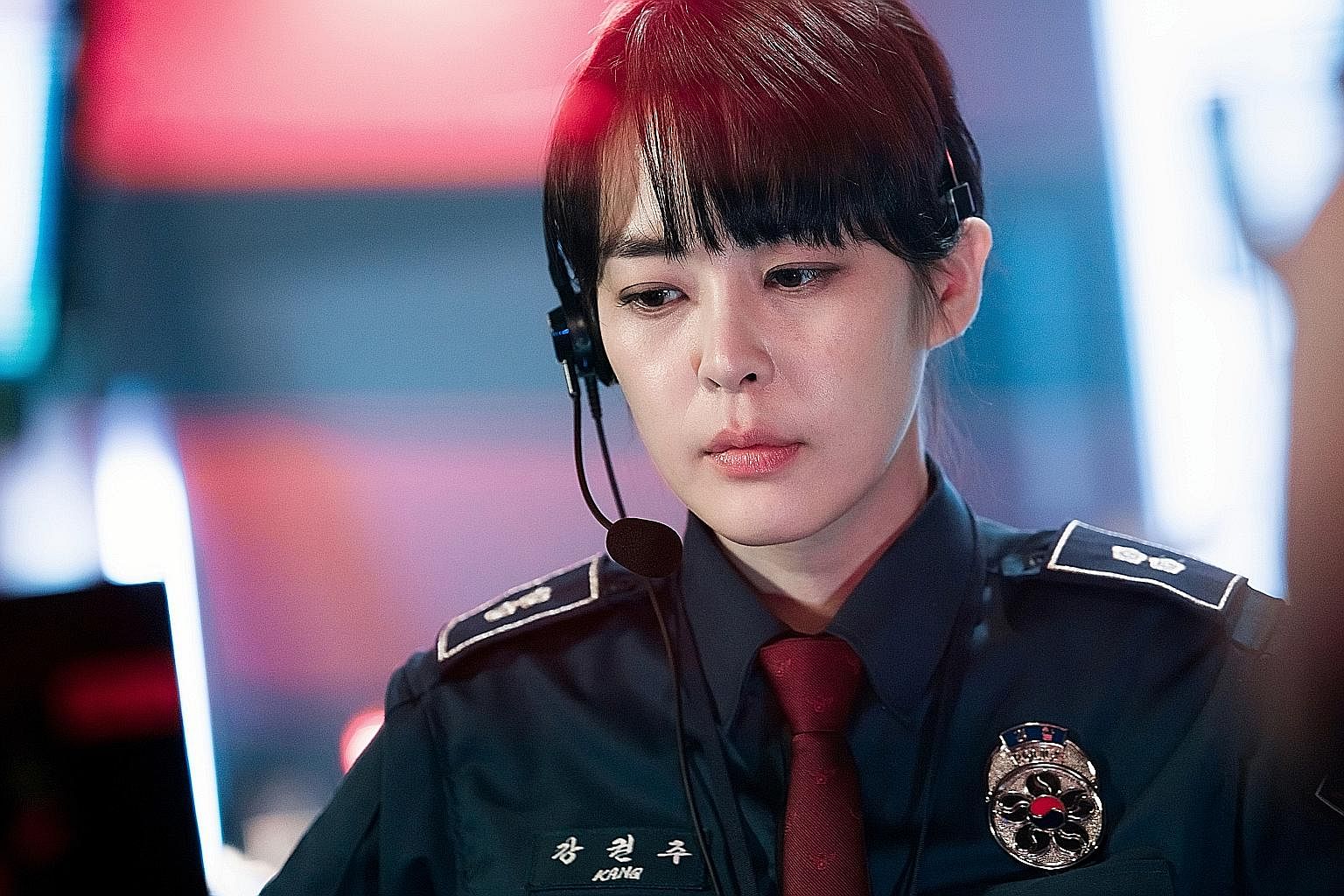 Lee Ha Na plays a rookie policewoman in Voice.