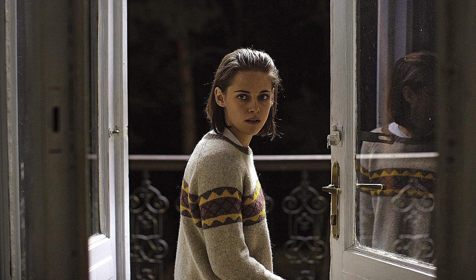 In Personal Shopper, Kristen Stewart plays Maureen, who has a spiritual awakening through what might be a haunting. 
