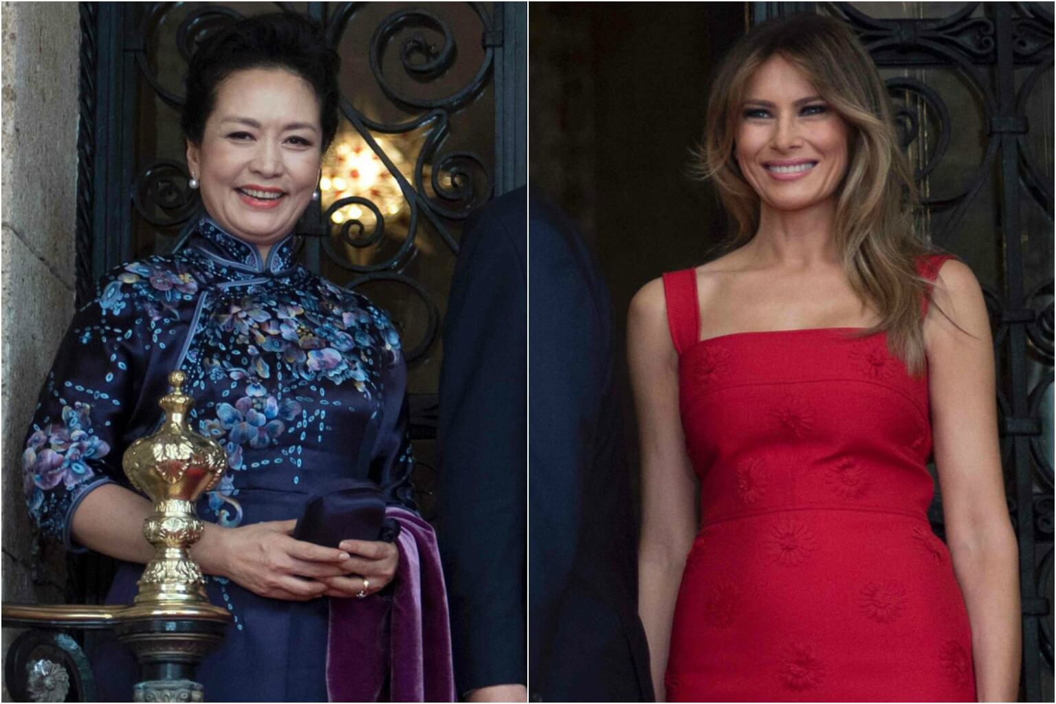 Xi-Trump summit: What the US and China First Ladies wore | The Straits Times