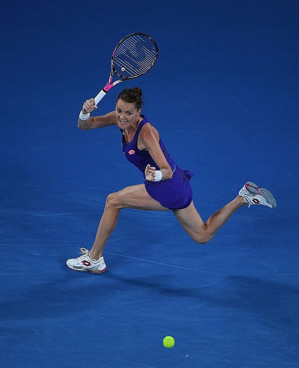 Poland's Agnieszka Radwanska, the world No. 8, is 28 and says she has no plans to keep playing like Serena Williams, who will be 36 when the WTA Finals come around, especially since the younger players have become far more competent and dangerous.