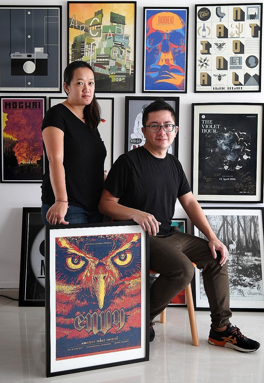 Mr Errol Tan and Ms Lesley Chew, the husband- and-wife duo behind KittyWu. Mr Willy Tan runs Aging Youth, which handles artist management, concert organising, publishing and other music- related services.
