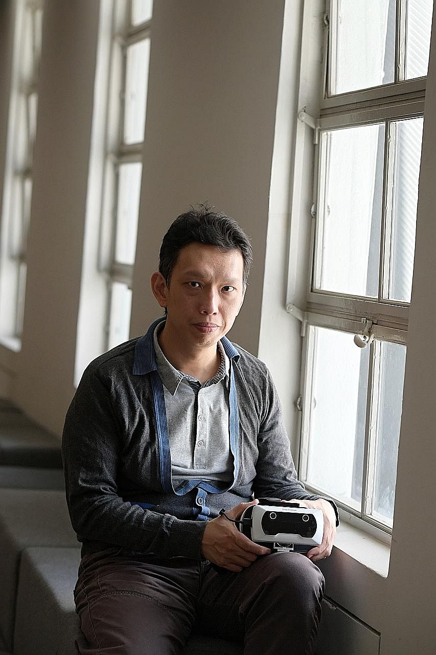 Mr Lionel Chok's start-up Immersively focuses on education, services and applications in augmented and virtual reality technologies. The company also gives workshops and talks to raise awareness of these industries.