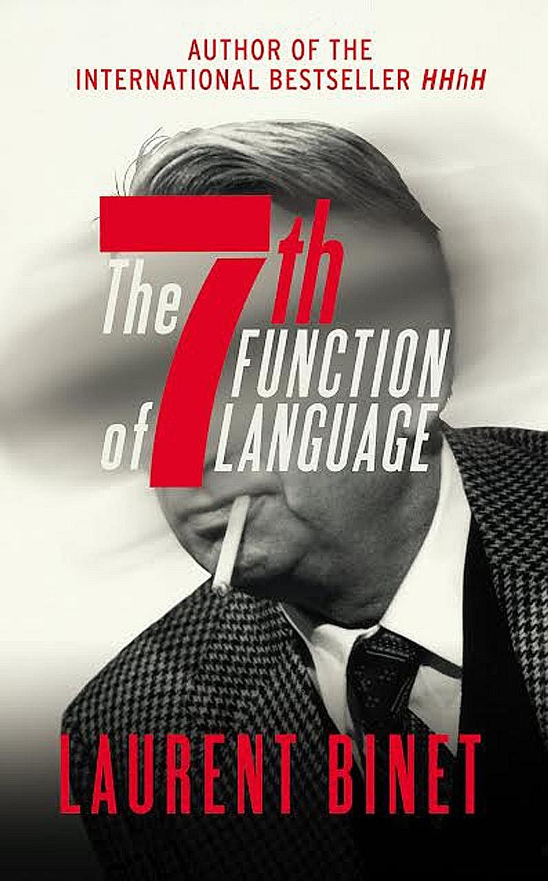 A motoring mishap turns into a manic murder mystery in The 7th Function Of Language (above) by Laurent Binet.
