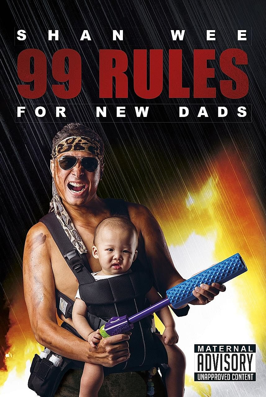 DJ Shan Wee wrote 99 Rules For New Dads (above), while Straits Times Life entertainment editor Andy Chen penned The Swing Of Things.