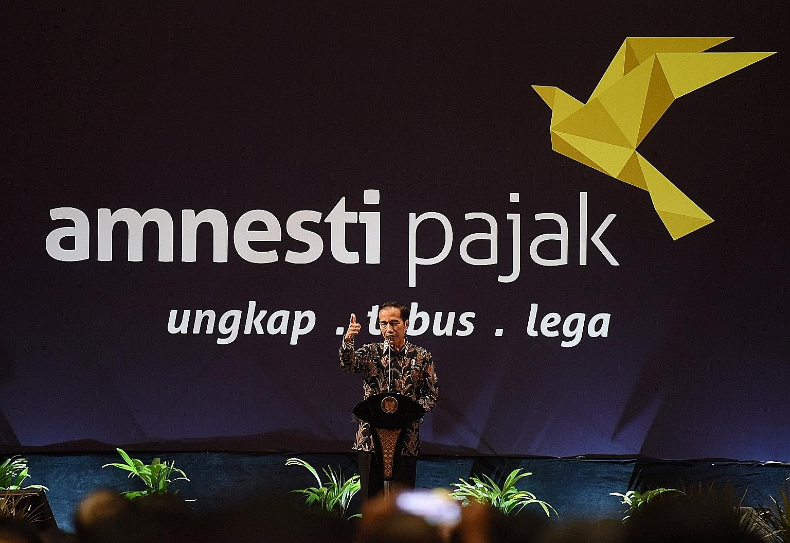 Indonesian President Joko Widodo announced a tax amnesty programme last year aimed at recovering billions of dollars lost to widespread tax evasion.