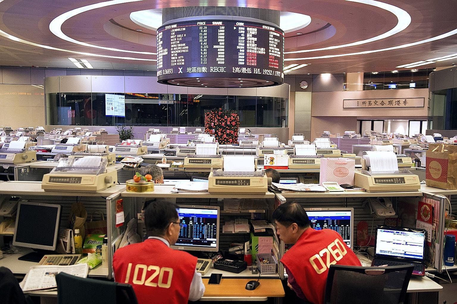 Traders at the Hong Kong stock exchange. Too many mainland companies listing in Hong Kong are going public before corporate governance practices are up to speed, the writer says. Traders say last week's mysterious US$3 billion rout in small-cap Hong 