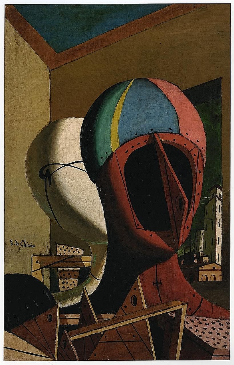 This work by artist Giorgio de Chirico is part of the private collection of entrepreneur Francesco Federico Cerruti, who died in 2015.