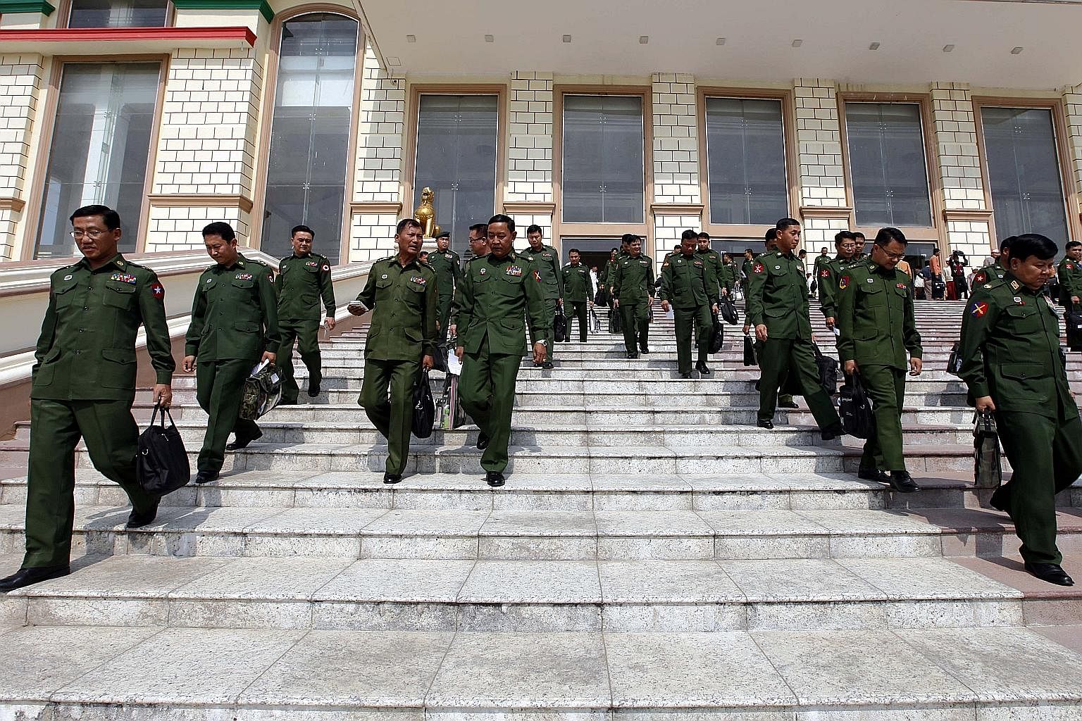 Myanmar's military controls certain key ministries as well as a quarter of all parliamentary seats.