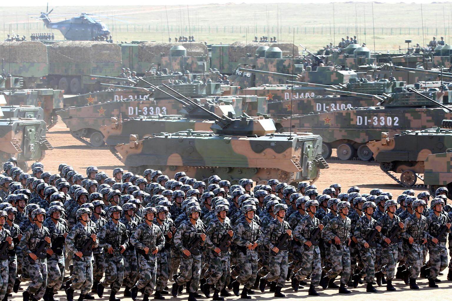 China's newest military hardware unveiled at PLA military parade