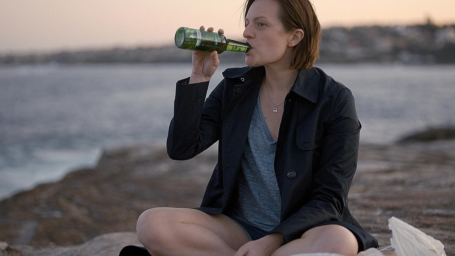 Above: Elisabeth Moss in Top Of The Lake: China Girl.