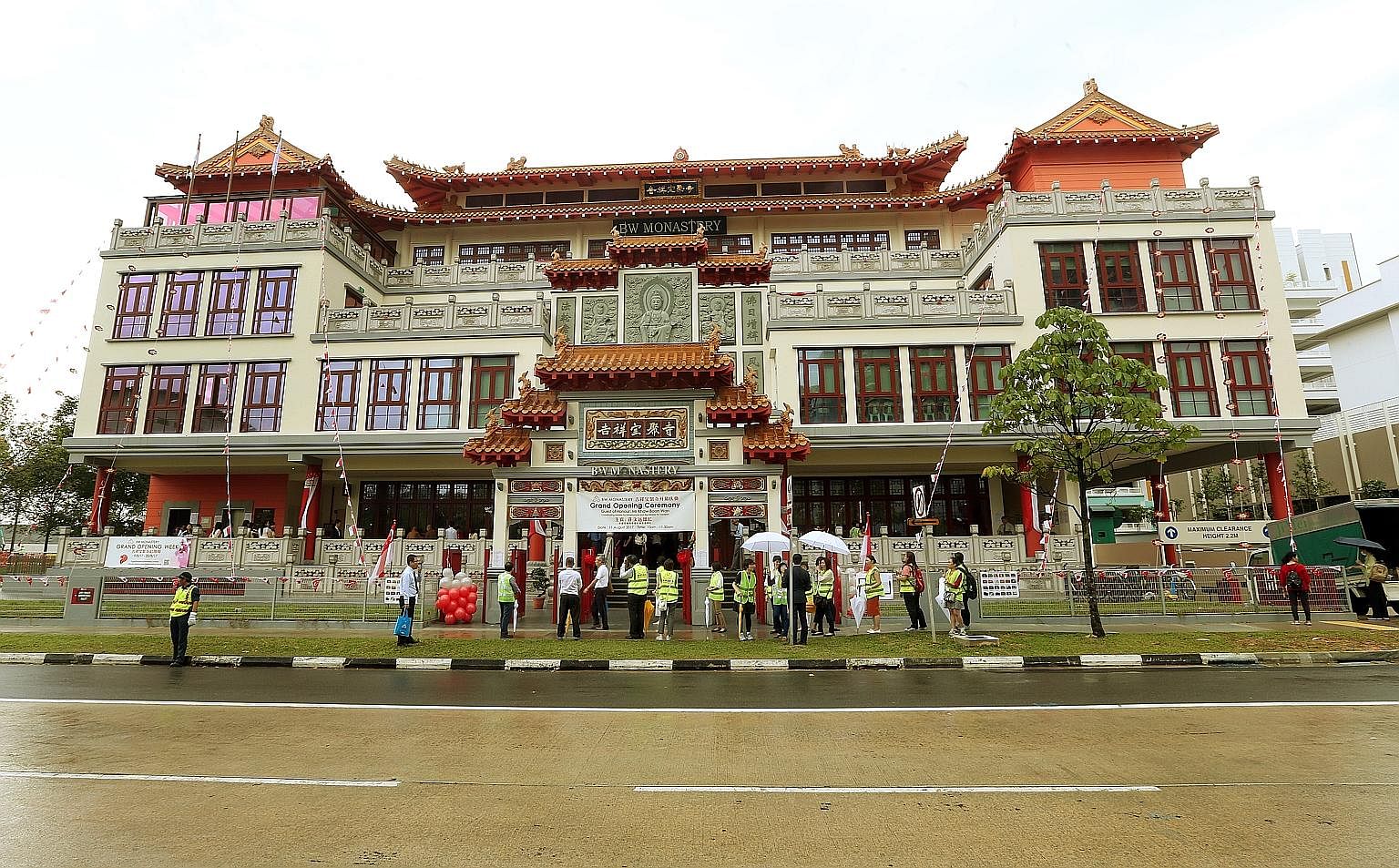 Growing membership in a Buddhist organisation has seen it look north for more real estate. Yesterday, the 15-year-old BW Monastery officially opened its new headquarters in Woodlands. The four-storey complex is the size of about 30 five-room HDB flat