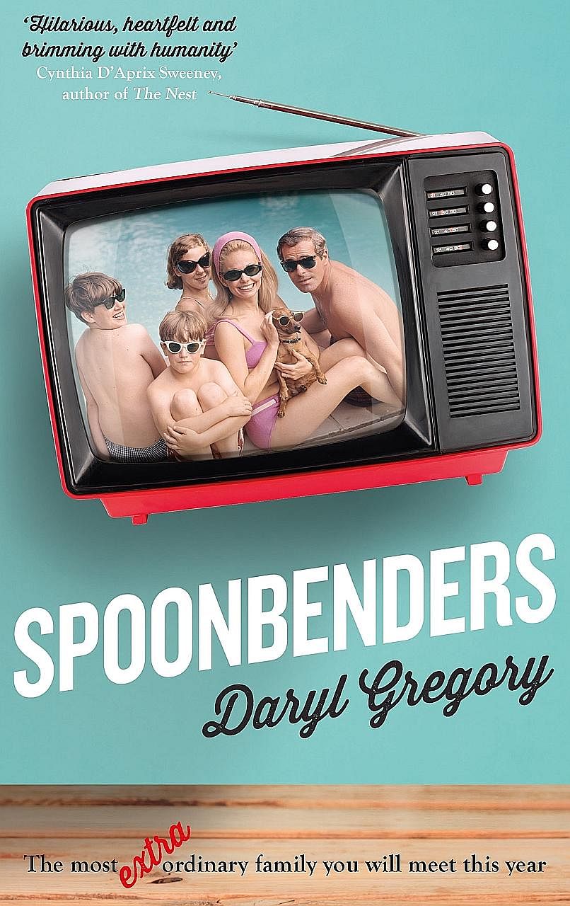 Spoonbenders (above) by American writer Daryl Gregory.