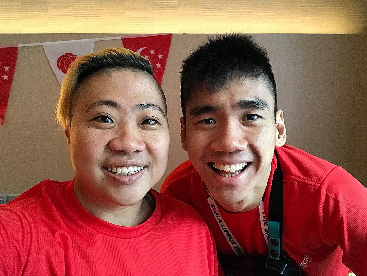 Para-swimmer Theresa Goh and para-shuttler Tay Wei Ming are hoping to strike gold at the Asean Para Games in Kuala Lumpur.