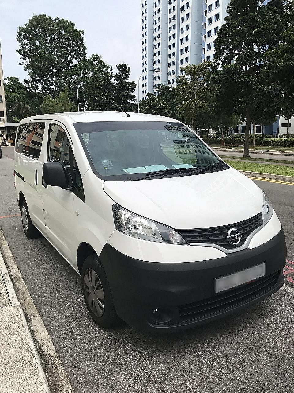 Mr Khristian Kelvin Koh found that the people who had stolen his van had thrown away many of his personal belongings. They even altered his licence plate, and clocked around 400km in the 15 hours they had the vehicle.