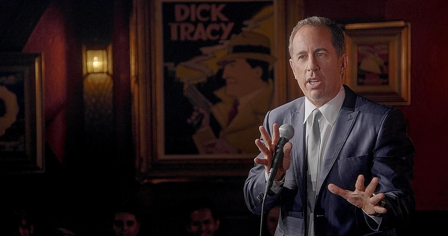In Jerry Before Seinfeld, comedian Jerry Seinfeld returns to perform at the New York comedy club where he got his start.