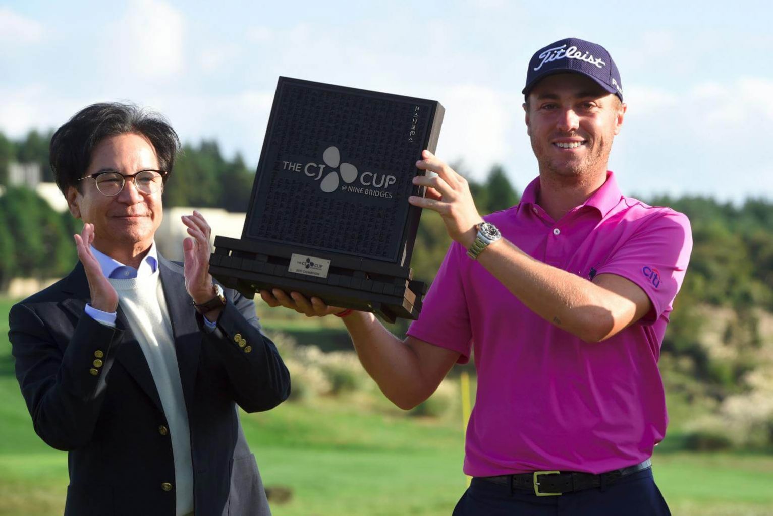 Golf: FedExCup champion Thomas wins CJ Cup in Korea, beating Leishman in  play-off | The Straits Times