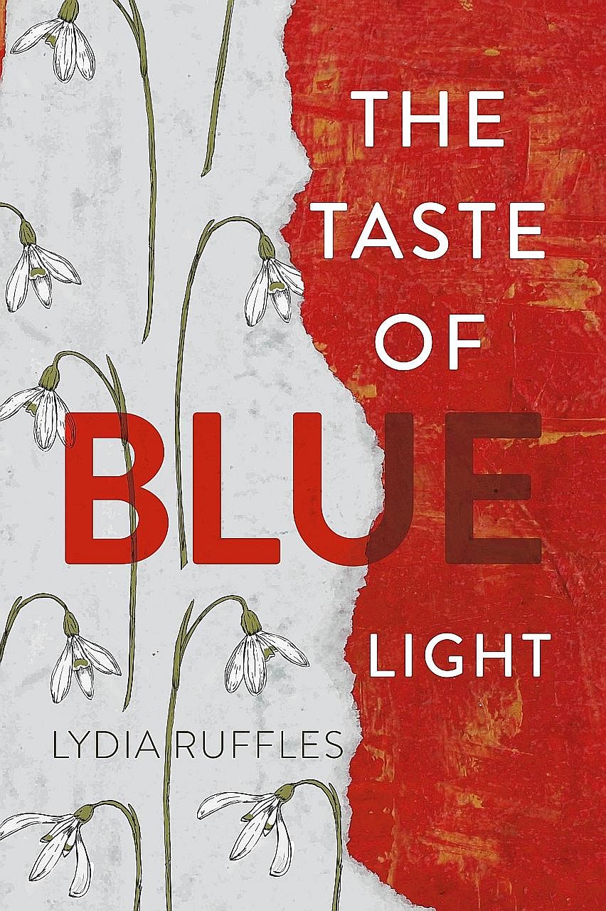 The Taste Of Blue Light is the debut novel of Lydia Ruffles (above).