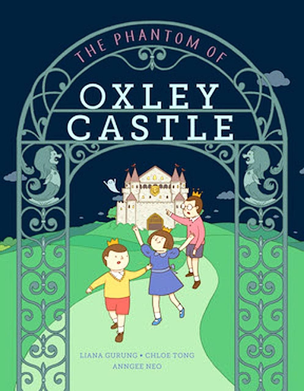 The book is about a grand castle with 38 rooms, located on a tropical island. Two young princes, a princess and their pesky butler named OB Markus live in the castle.