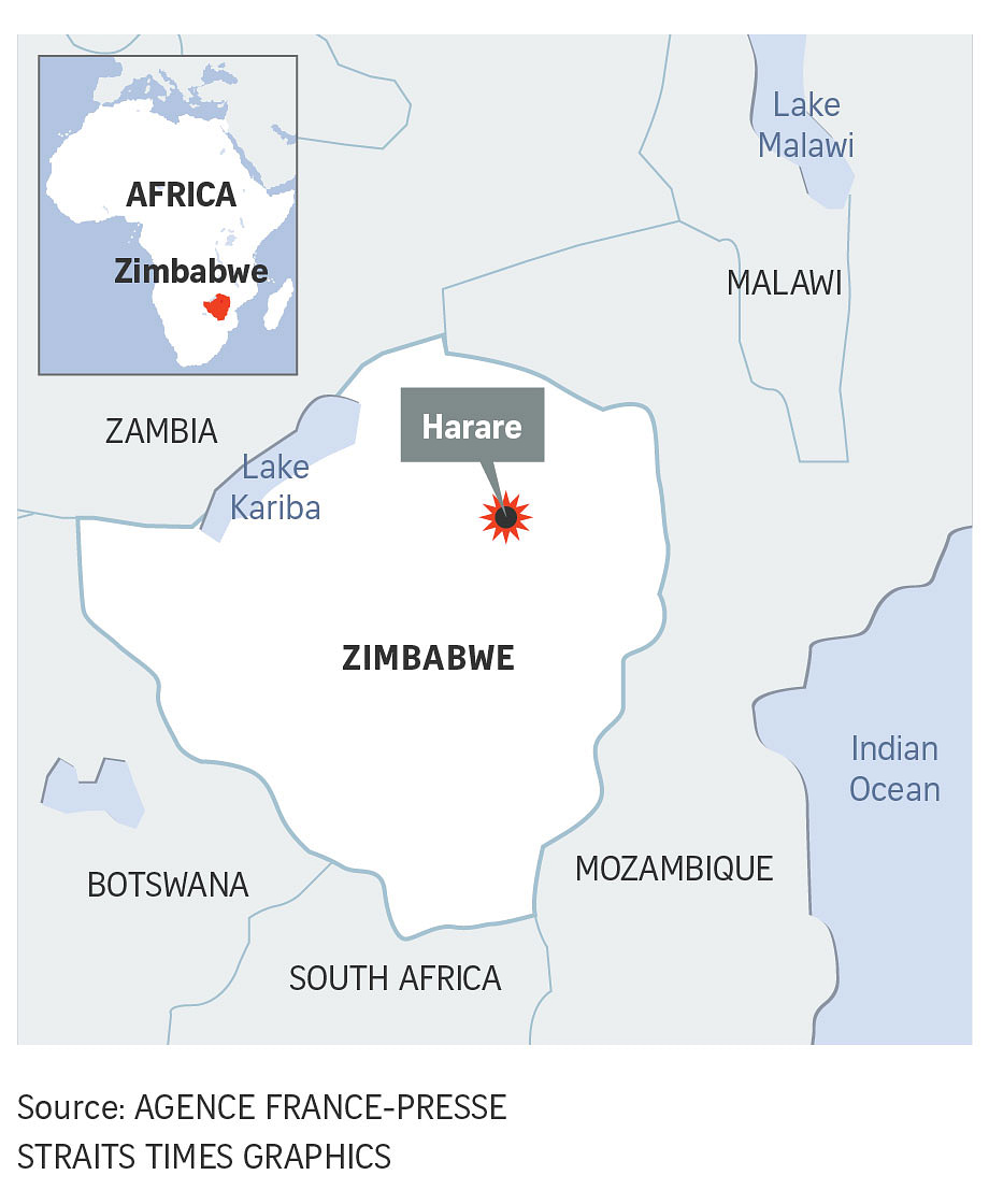 Robert Mugabe Under House Arrest As Zimbabwe Military Takes Control The Straits Times 7391