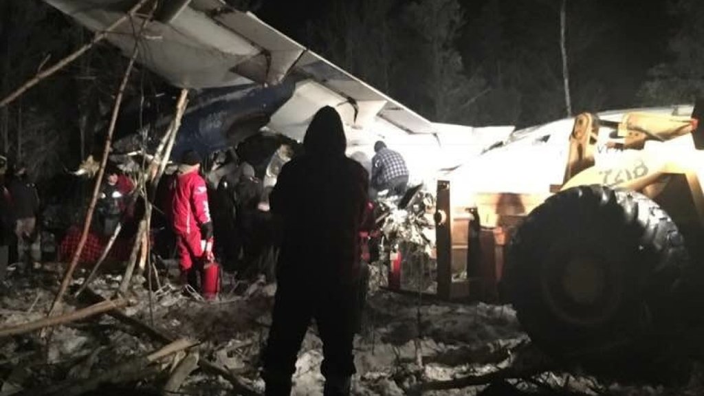 Plane with 25 people crashes in Canada, no deaths reported | The ...
