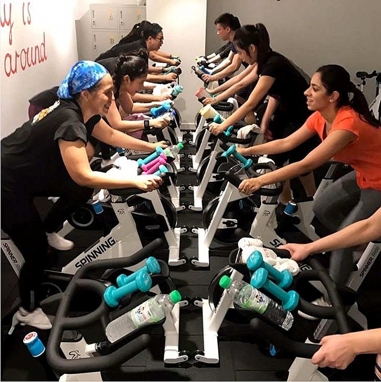 Cycling studios like Aloha Cycle Club in Kuala Lumpur are cashing in on the demand for spinning, an exercise that combines cycling with music, from young, urban Malaysians.