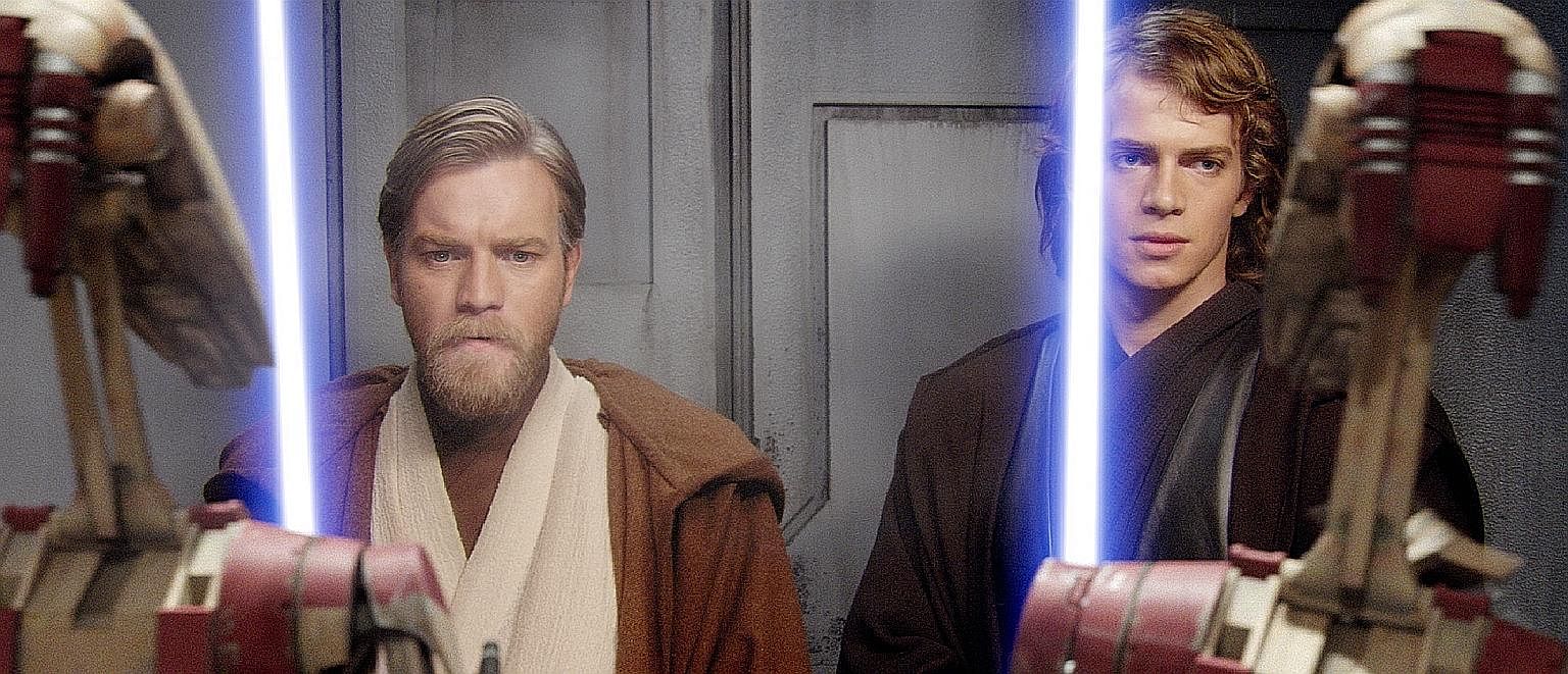 Anakin Skywalker (right), with Obi-Wan Kenobi, in Star Wars: Episode III - Revenge Of The Sith. One lesson from the Star Wars films is the importance of top talent, the writer said, highlighting Anakin Skywalker as the Republic's most talented employ