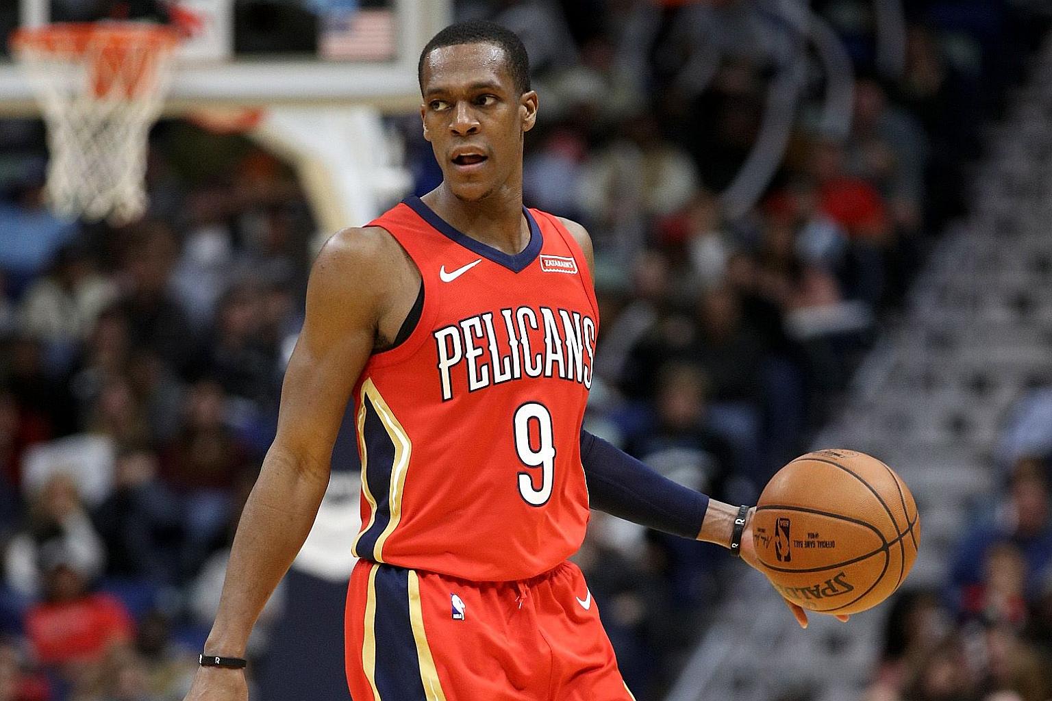 NBA: New Orleans Rajon Rondo tallies 25 assists for league's highest ...