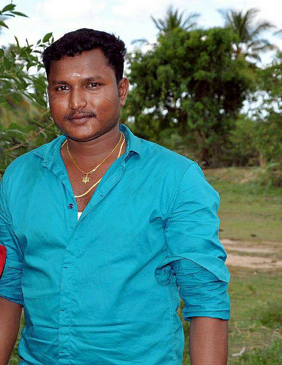 Mr Selvam Veeraiyah, 33, was hit by a truck on Dec 22 while repairing a pothole on West Coast Highway. The construction worker, who came to Singapore seven years ago, got married only six months ago.