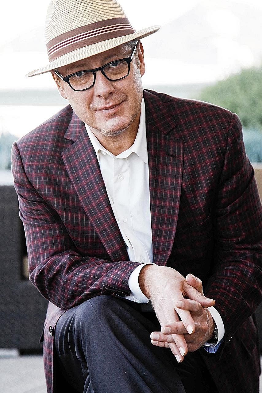 Actor James Spader (above, in a 2015 photograph) says the protagonists he has played tend to be people who are disruptors.